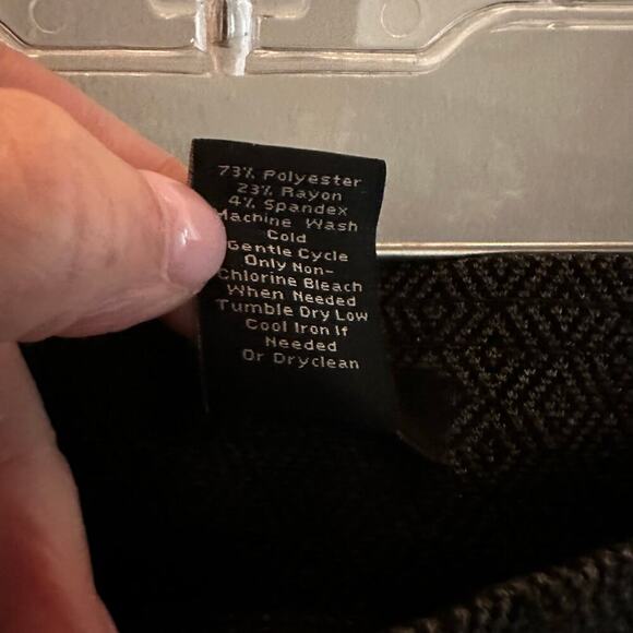 Ann Taylor Factory Womens Patterned Ponte Pants Pull On Leggings Office Business - Picture 5 of 7